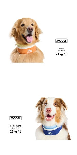 LIFELIKE “ICE Mountain” 狗狗戶外COOL頸巾 | 中型犬、大型犬