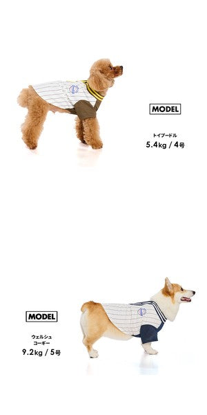 LIFELIKE醒目棒球衫 | 中型犬 | 狗狗衣服